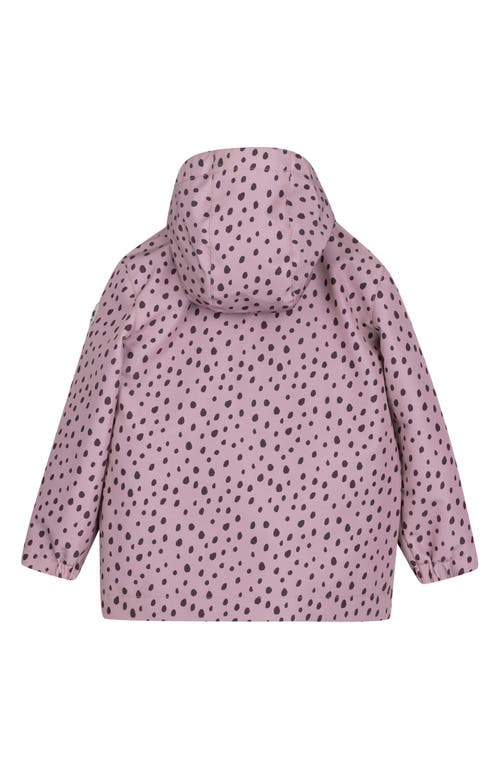 Shop Miles The Label Kids' 3-in-1 Water Repellent Hooded Coat In Purple Light