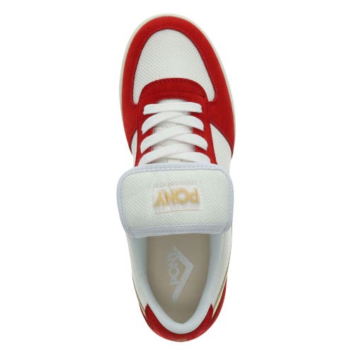 Shop Pony Linebacker Archive Sneakers In White/red