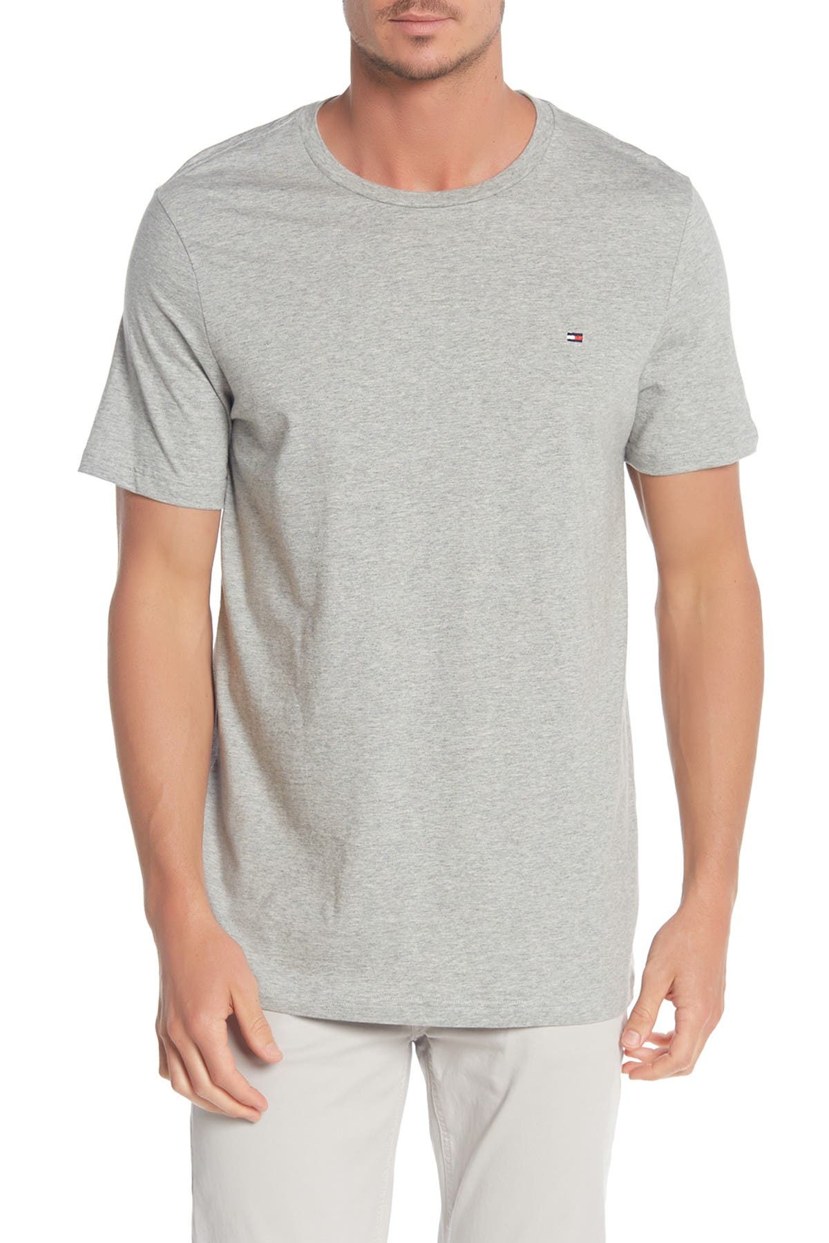 tommy crew neck t shirt