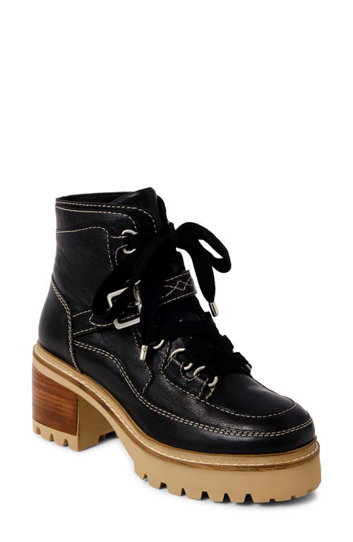 Shop Free People Jasper Lug Sole Hiking Boot In Black