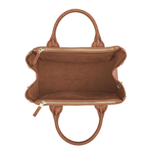 Teddy Blake Bella Croco 12" In Camel Brown
