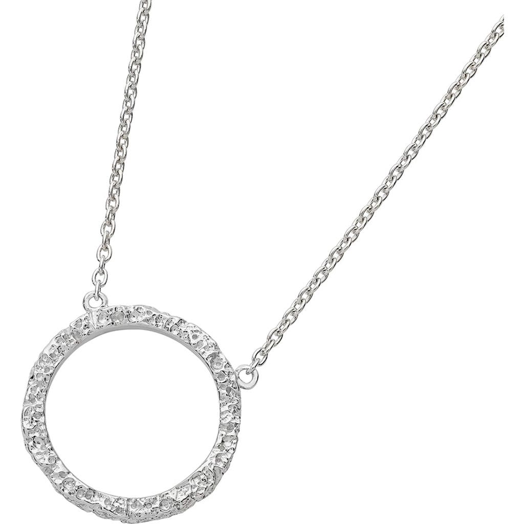 Lucy Quartermaine Hula Single Necklace In Sterling Silver