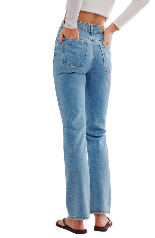 Shop Free People Xena Slim Fit Jeans In Union Blue