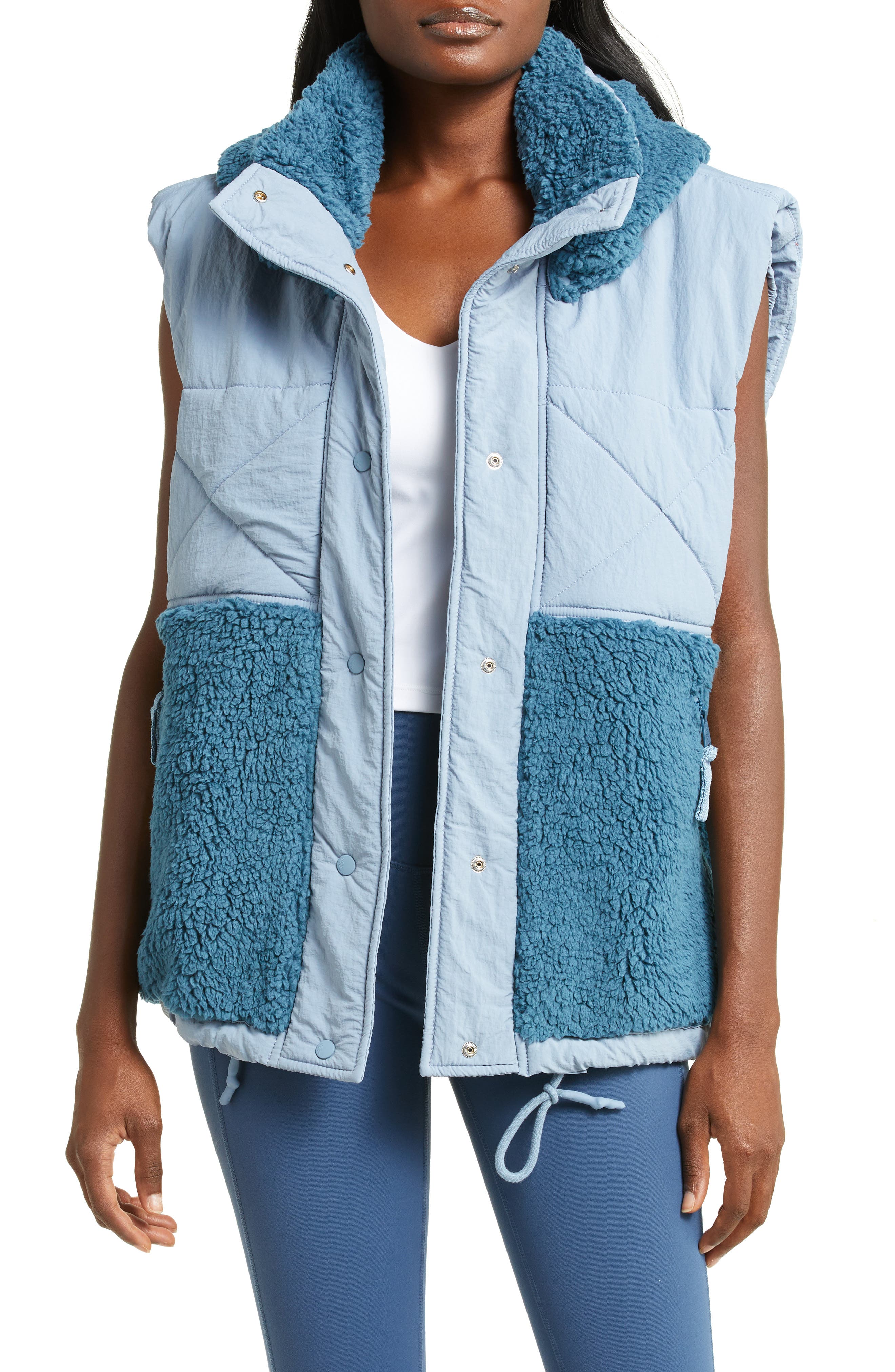 nordstrom north face vest womens