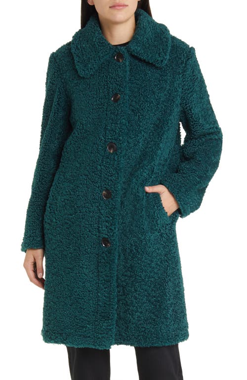 Sam Edelman Longline Teddy Fleece Coat at Nordstrom,