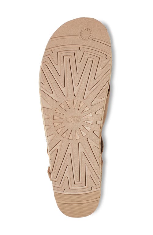Ugg Aubrey Ankle Strap Platform Sandal In Sand