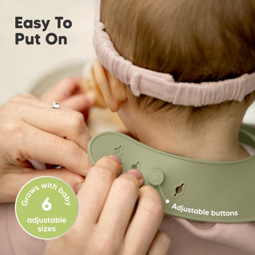 Shop Keababies Prep Silicone Bibs In Harvest