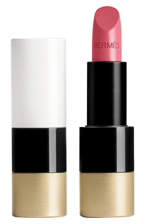 Rouge Hermès - Satin lipstick in 19 Rose Bruyere at Nordstrom