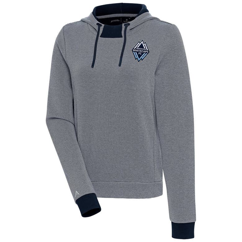 Shop Antigua Navy Vancouver Whitecaps Fc Axe Bunker Tri-blend Pullover Hoodie
