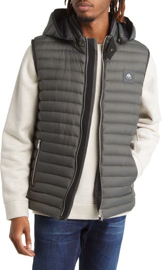 Down vest with outlet hoodie