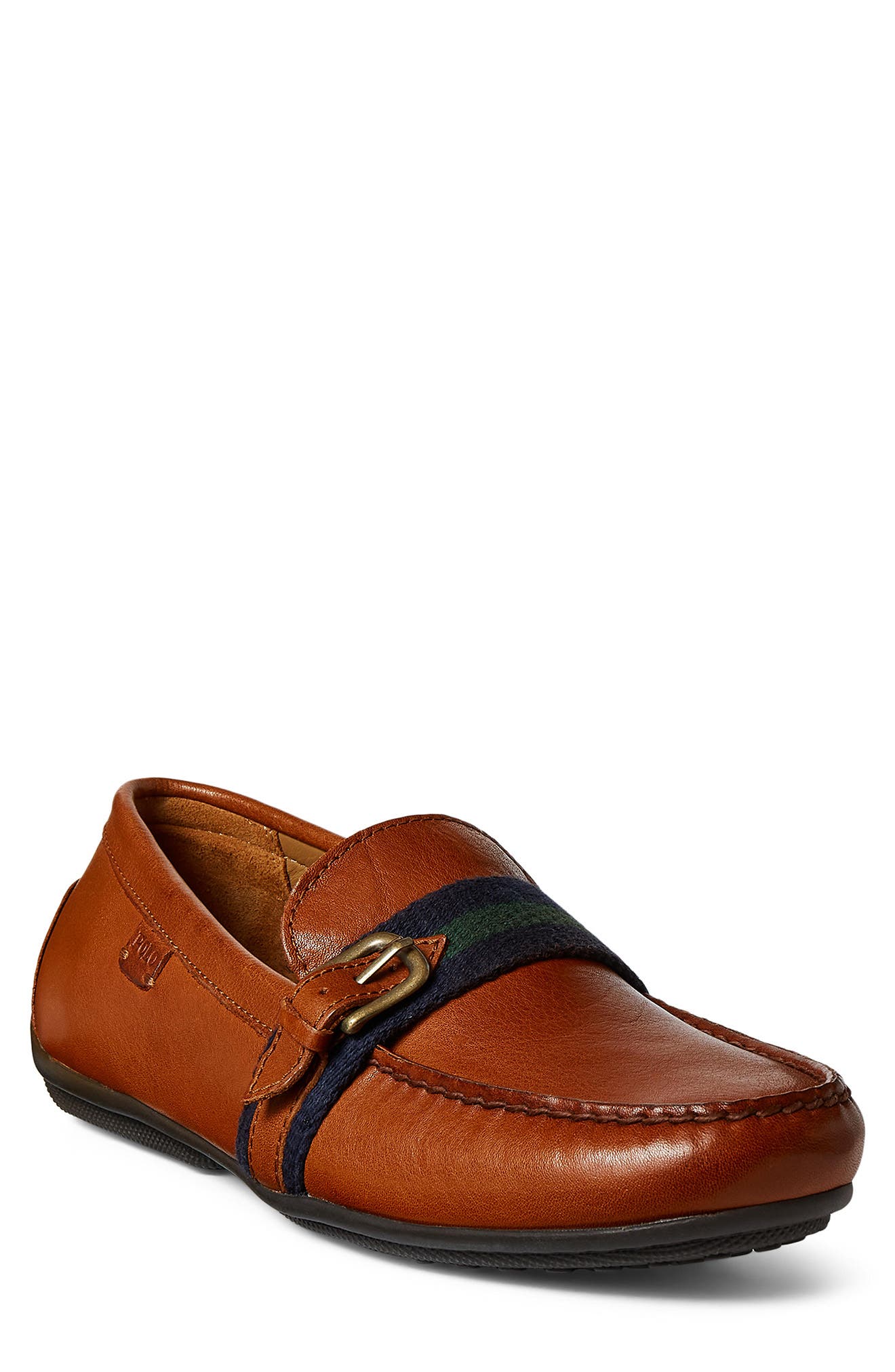 men's polo leather shoes