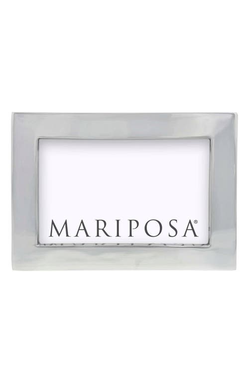 Mariposa Simple Picture Frame in Silver 