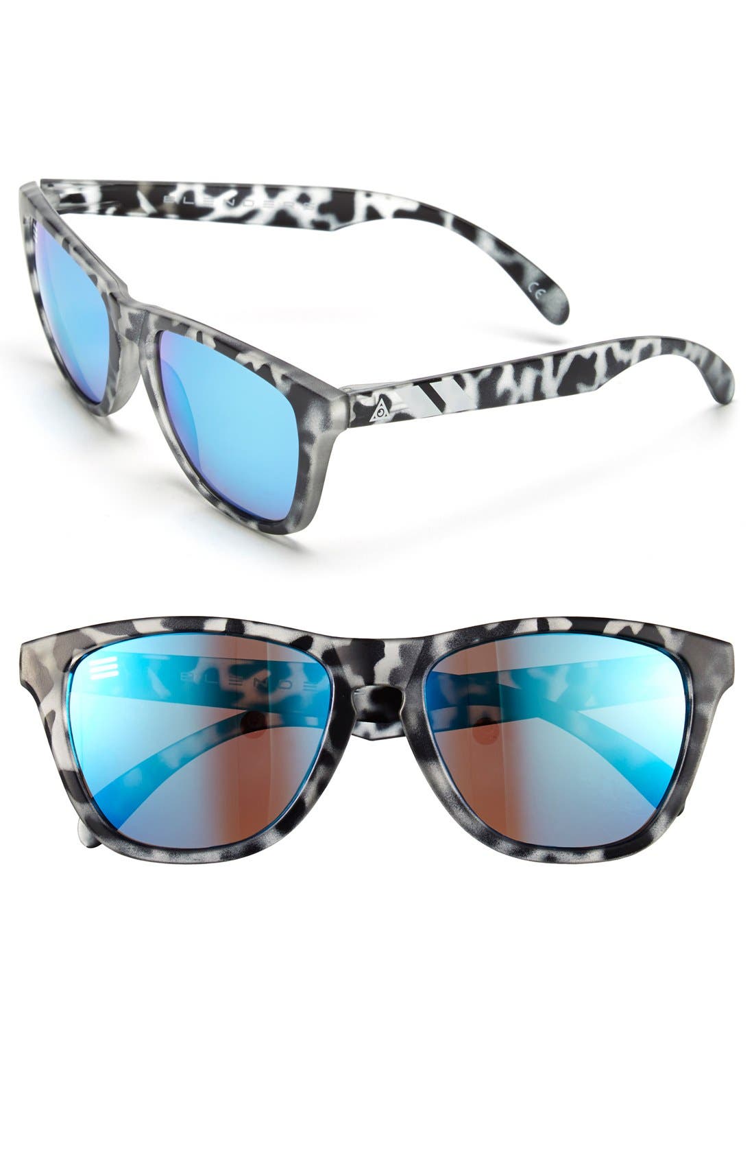 Blenders Eyewear 'Snow Leopard L Series' 69mm Mirrored Sunglasses