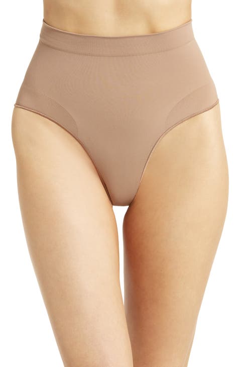 Every-Day Tummy Control Thong, High Waist Solid Color Seamless Thong  Shapewear for Women (Beige,2XL) : : Clothing, Shoes & Accessories