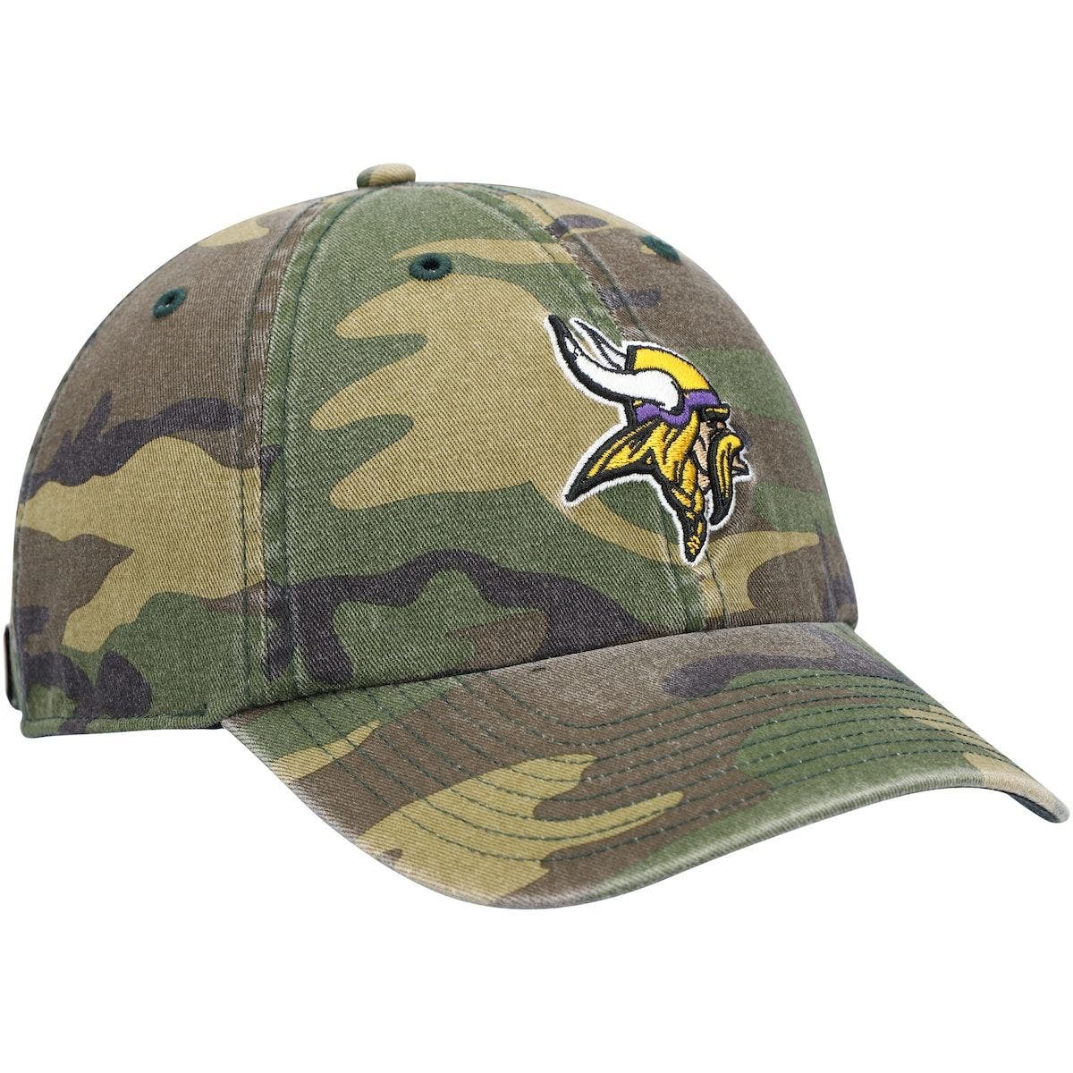 vikings camo hat