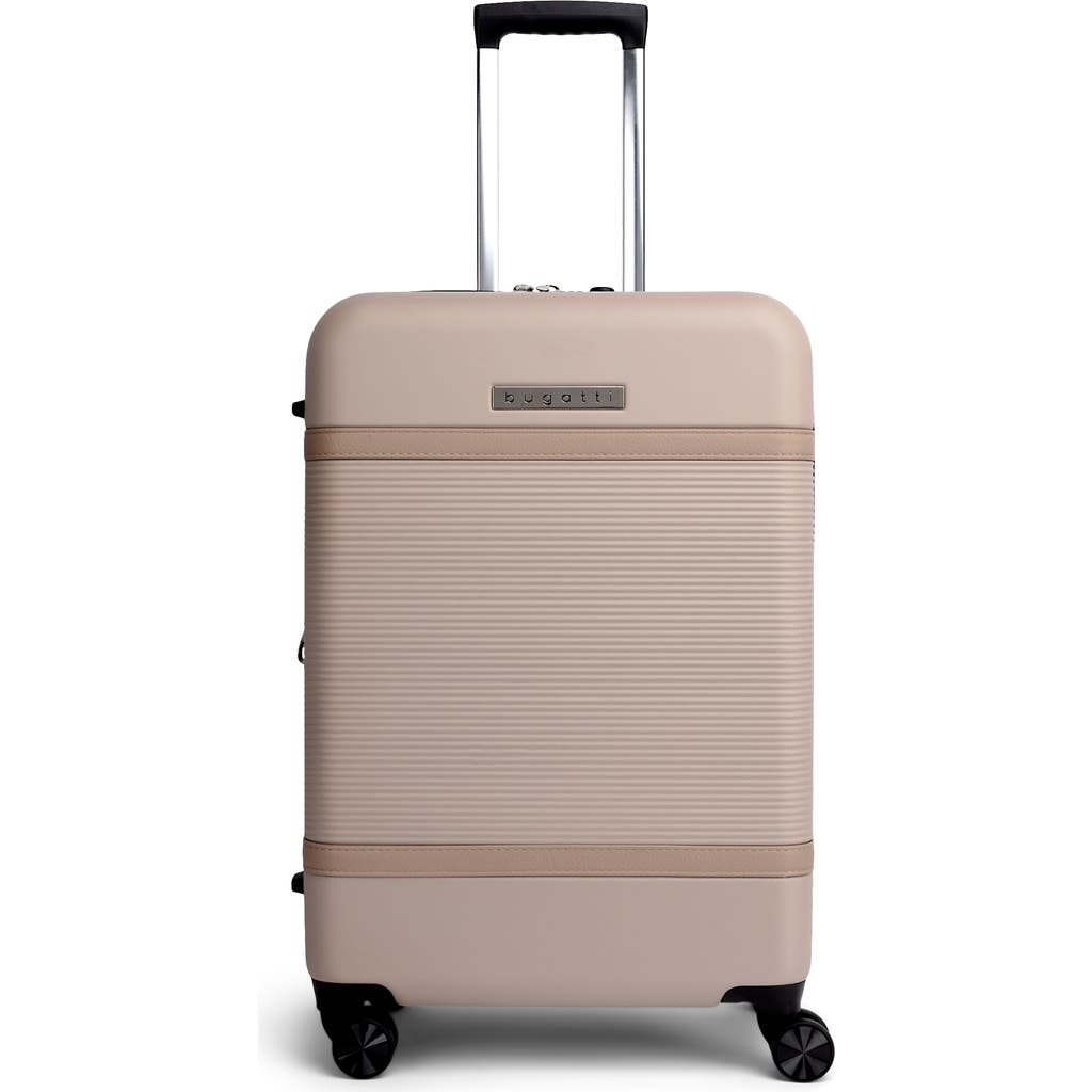 Bugatti Wellington Hardside Medium Luggage With Tsa Lock In Cookie
