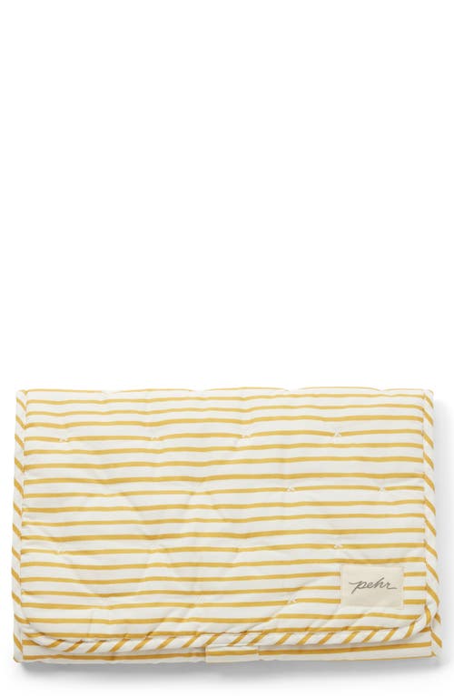 On the Go Coated Organic Cotton Changing Pad in Marigold
