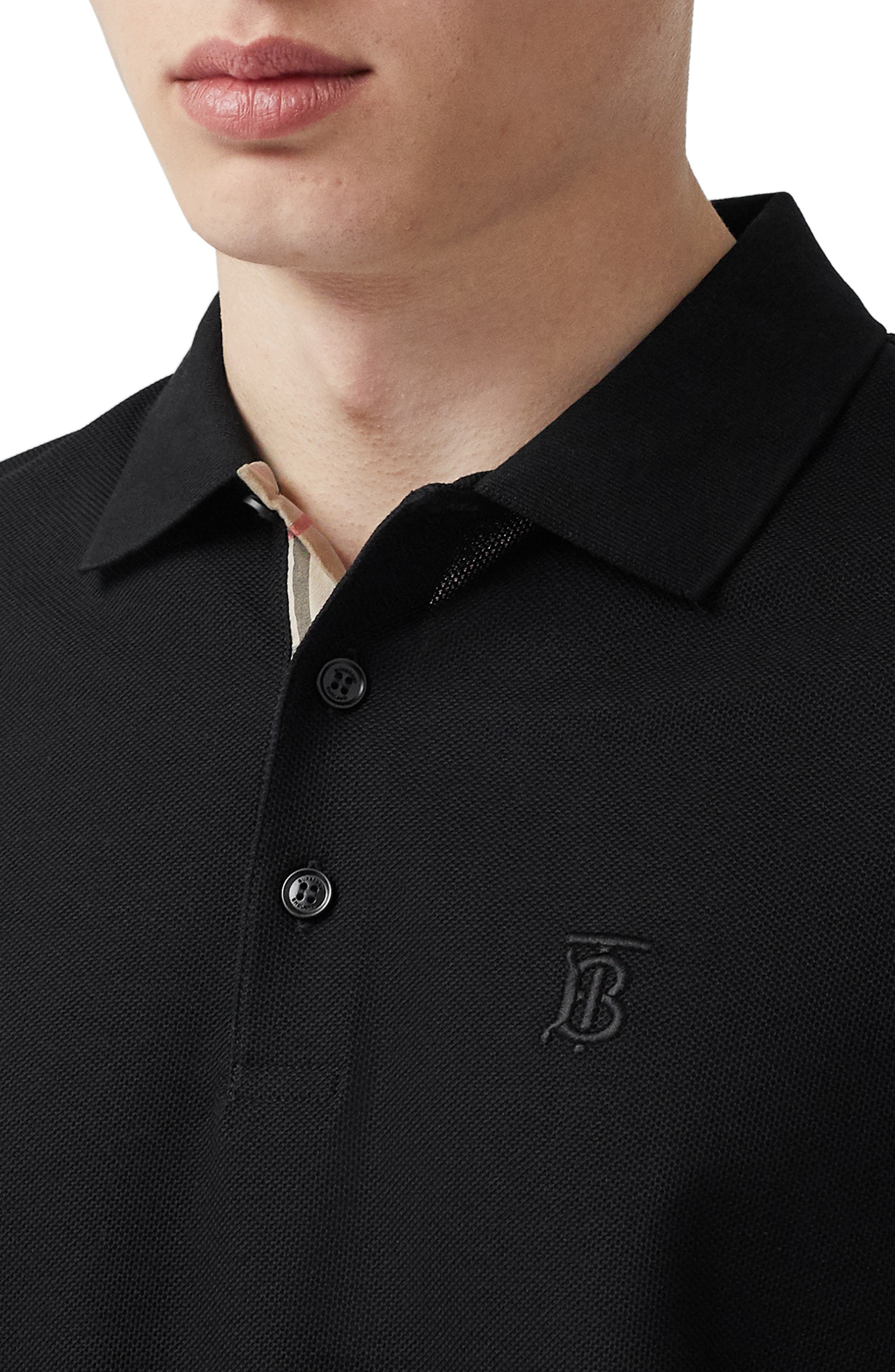 burberry polo shirt logo