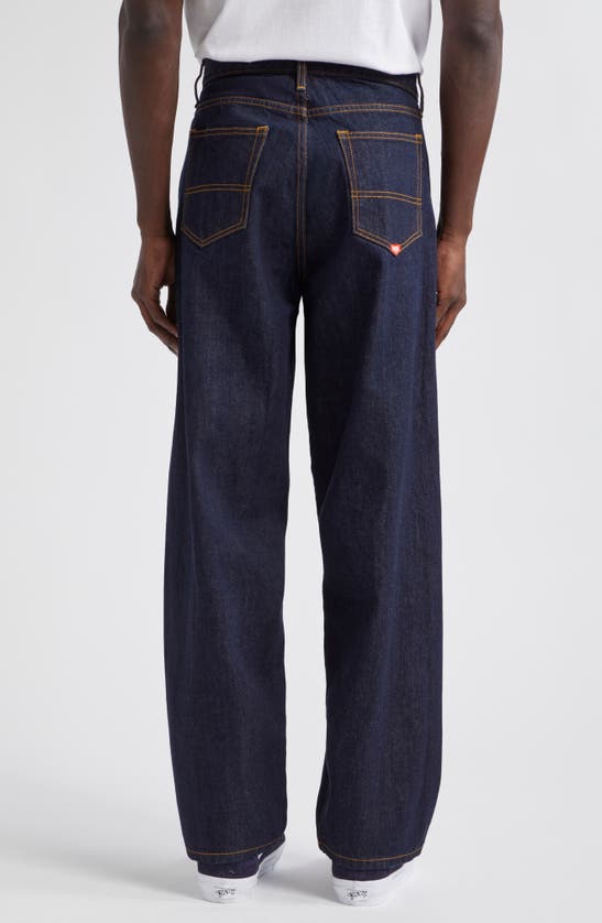 Shop Noah Nonstretch Denim Stovepipe Jeans In Indigo