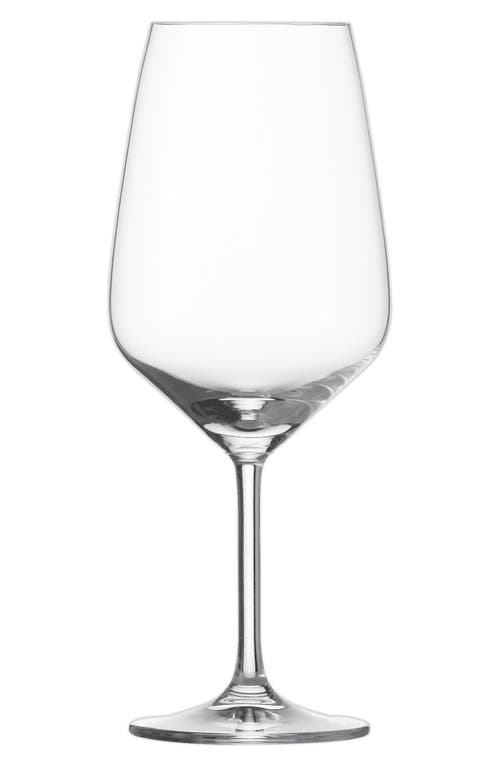 Fortessa Set Of 4 Tulip Claret Wine Glasses In Clear