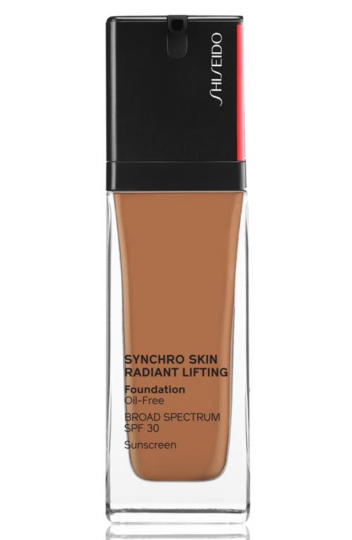 Shiseido Synchro Skin Radiant Lifting Foundation SPF 30 in 430 Cedar at Nordstrom