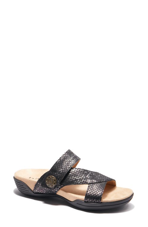 Halsa Footwear Hälsa Footwear Desiree Sandal In Black/silver