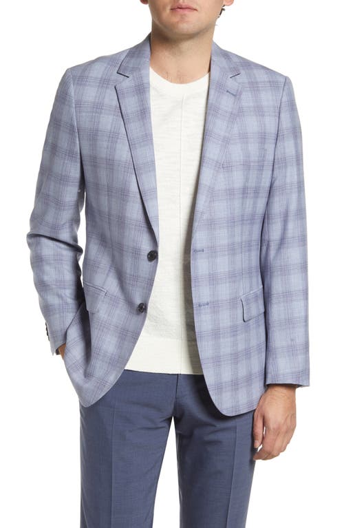 DANIEL HECHTER Norris Ombré Check Wool Sport Coat in Grey