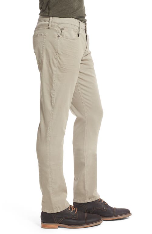 Shop Joe's Slim Fit Five-pocket Pants In Mushroom