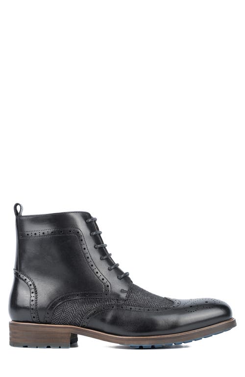 Vintage Foundry Flint Herringbone Boot In Black