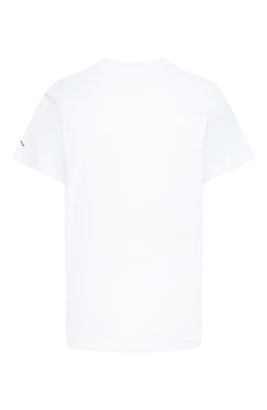 Shop Jordan Kids' Poolside Jumpman Graphic T-shirt In White