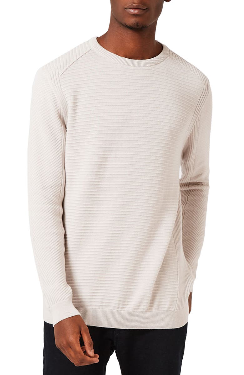 Topman Slim Fit Ribbed Sweater | Nordstrom