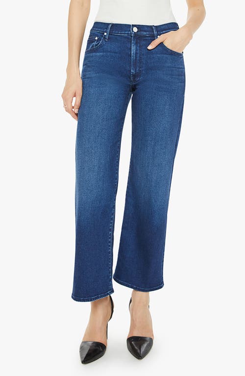 MOTHER MOTHER THE MAVEN HIGH WAIST ANKLE WIDE LEG JEANS 