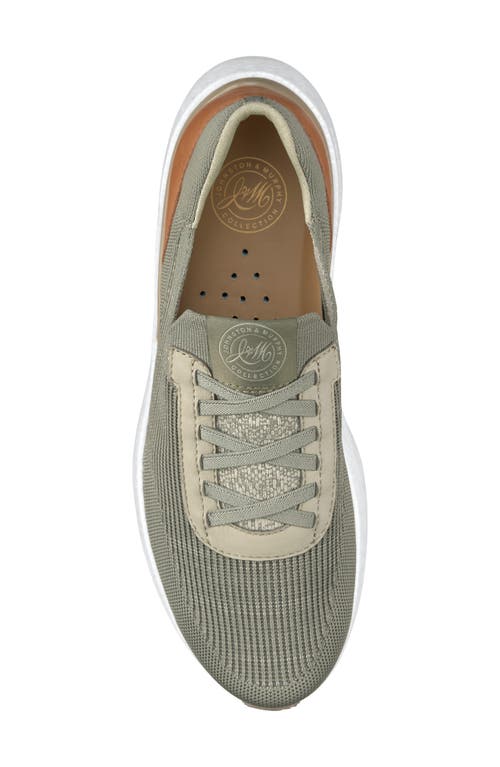 Johnston & Murphy Briley Knit Sneaker In Taupe Knit