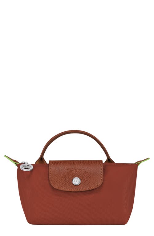 Longchamp Le Pliage Cosmetics Case in Cognac at Nordstrom