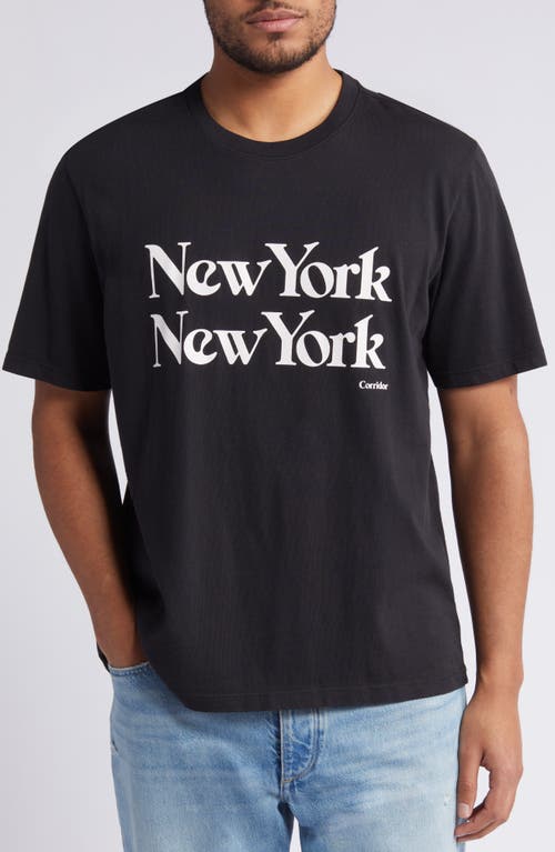 New York New York Graphic T-Shirt in Black
