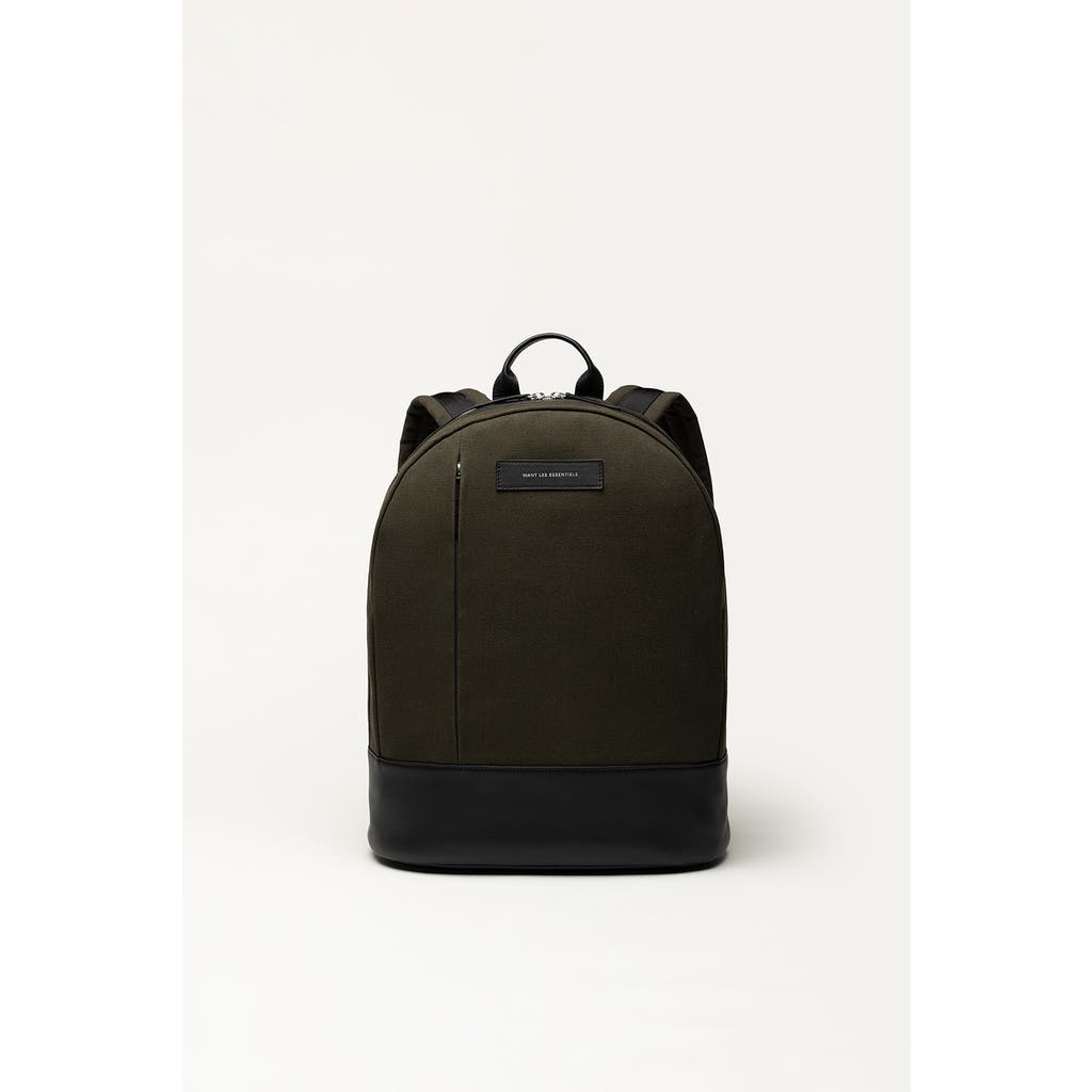 Want Les Essentiels De La Vie Kastrup Canvas Backpack In Green