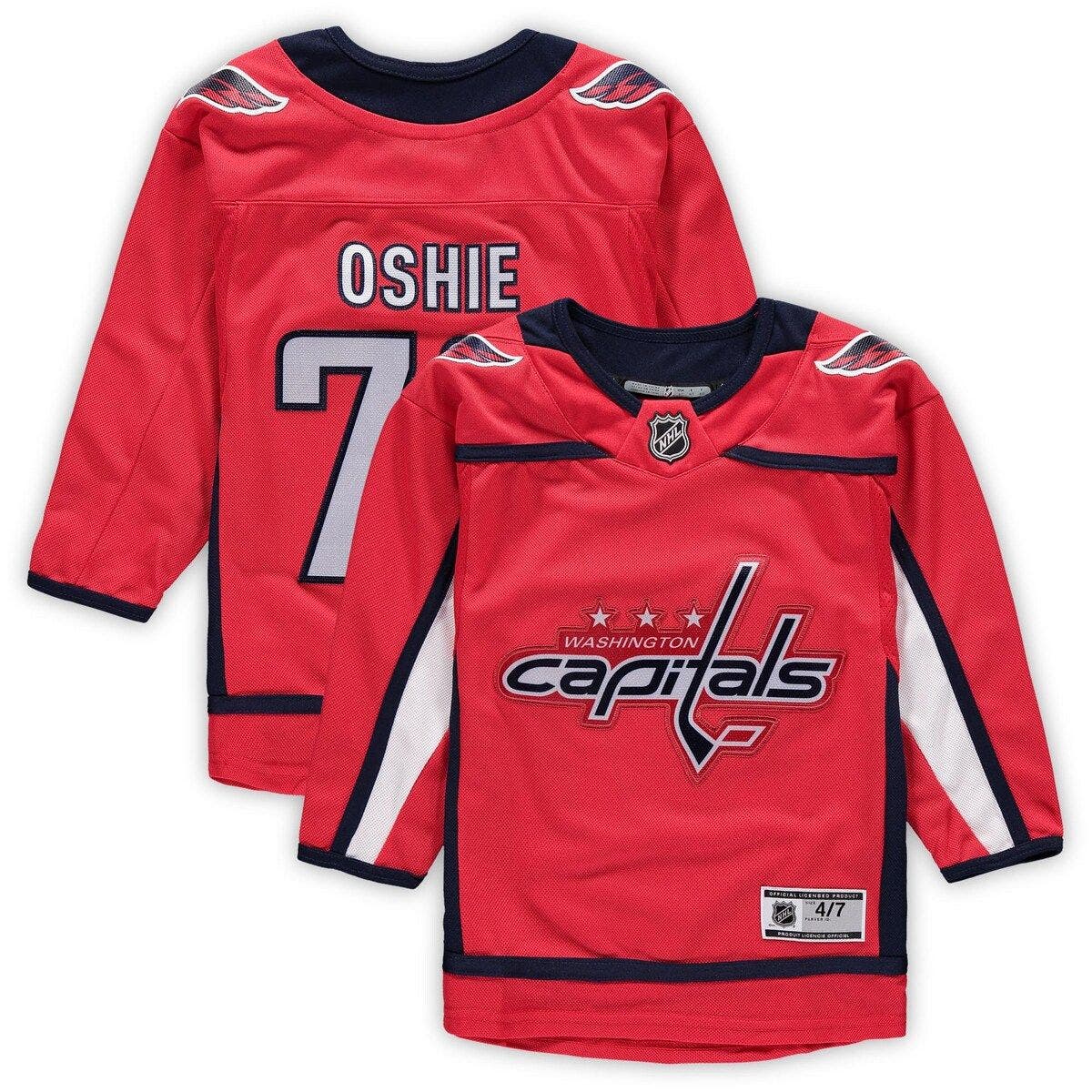 Washington Capitals Firstar Gamewear Pro Performance Hockey Jersey with Customization Red / Custom