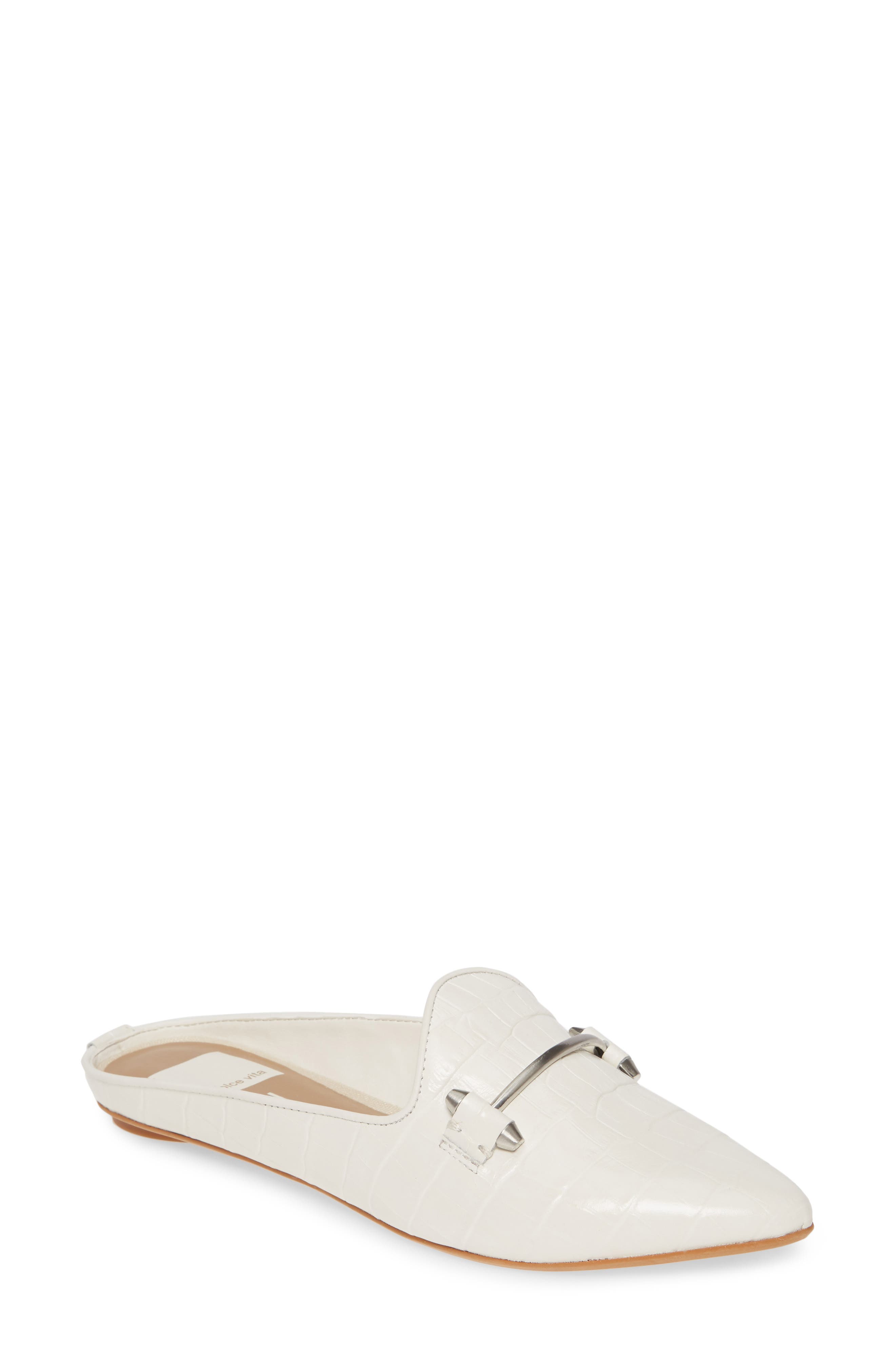 Dolce Vita Gram Pointy Toe Mule, White
