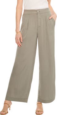 Soft Drape Wide Leg Pants