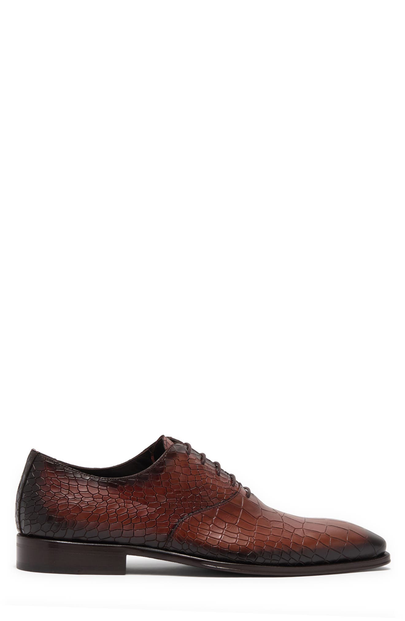 Mezlan Gandini Croc Embossed Oxford 