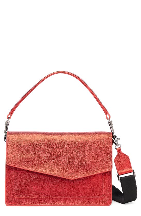 Botkier Cobble Hill Leather Hobo Bag In Metallic Sunset