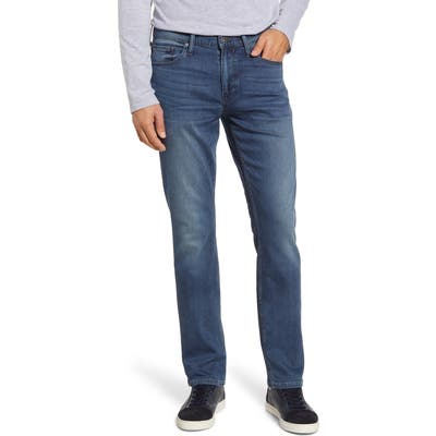 Paige Transcend - Normandie Straight Leg Jeans, Blue