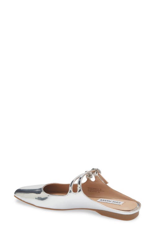 Shop Steve Madden Remee Mary Jane Mule In Silver