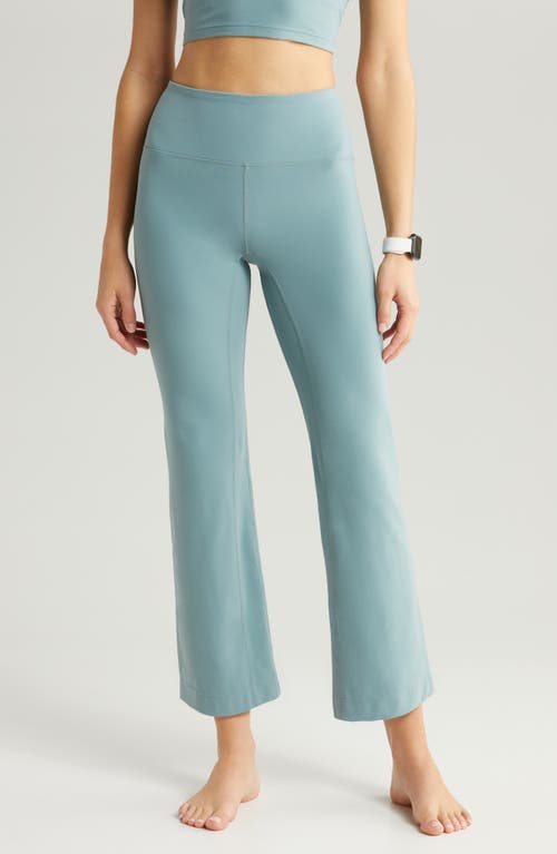 zella Studio Luxe High Waist Flare Ankle Pants at Nordstrom,