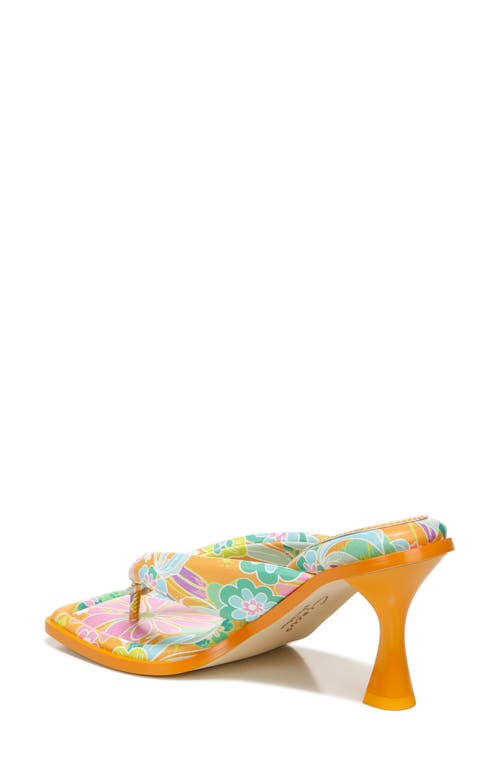 Shop Circus Ny By Sam Edelman Skeet Sandal In Orange Cream/wasabi Multi