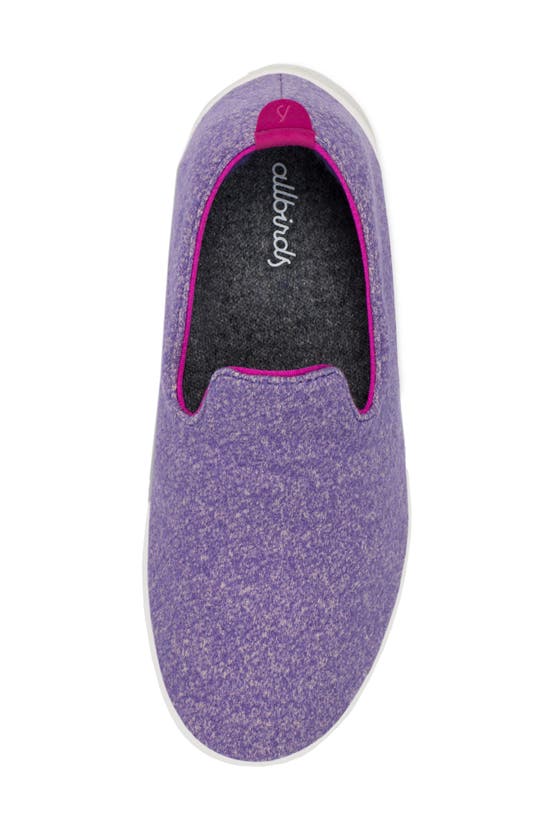 Shop Allbirds Kids' Wool Lounger Slip-on Shoe In Chia Purple Blizzard