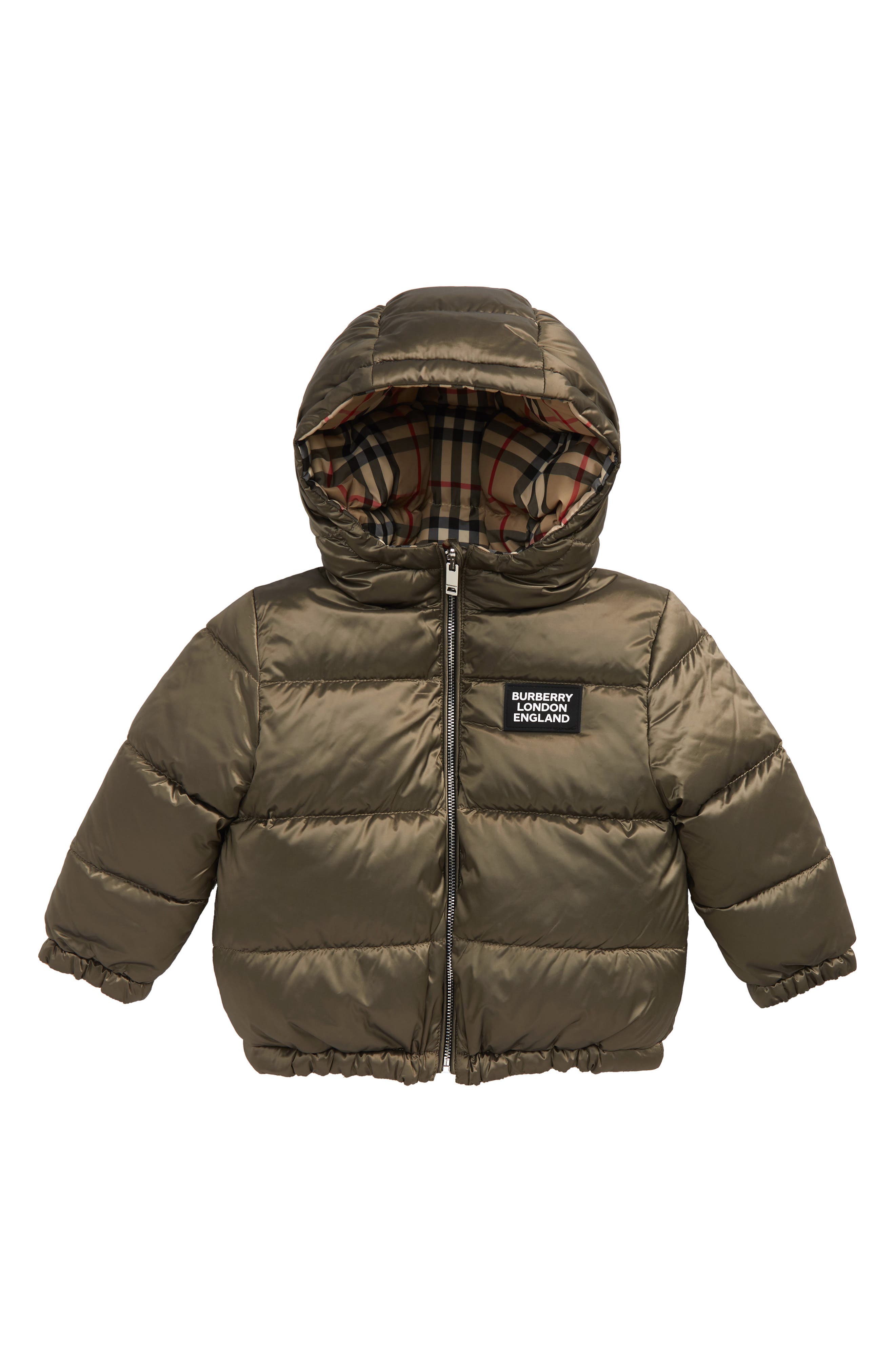 burberry kids down jacket