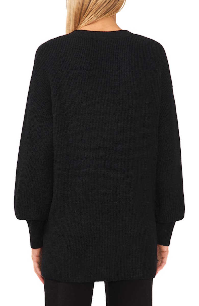 Halogen® V-Neck Tunic Sweater | Nordstrom