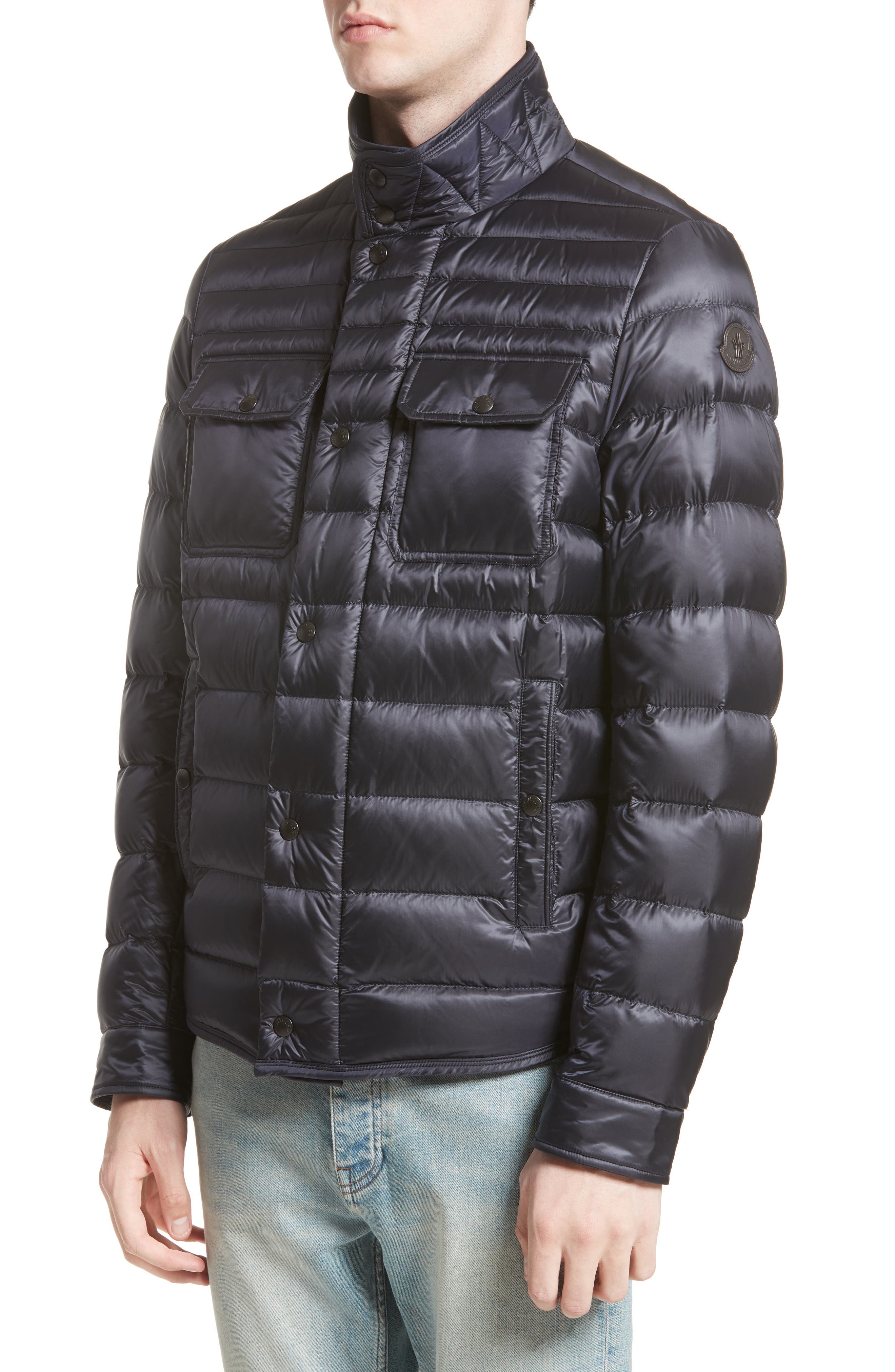 Moncler Forbin Stand Collar Quilted 
