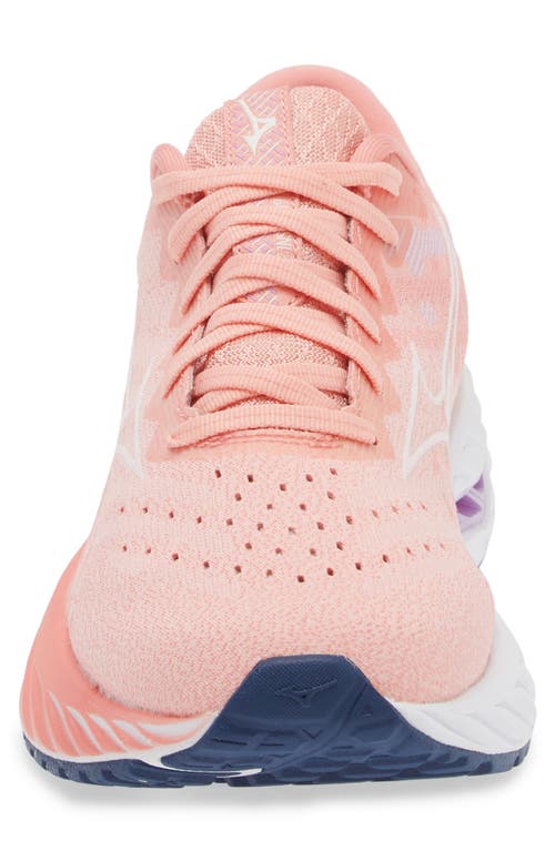 Shop Mizuno Wave Inspire 19 Sneaker (women)<br /> In Peach Bud-vaporous Grey